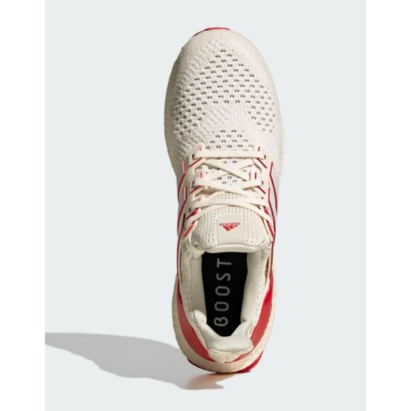 ADIDAS UltraBOOST 1.0 Off White/Red  MEN\'S Size 11.5 New main image 12